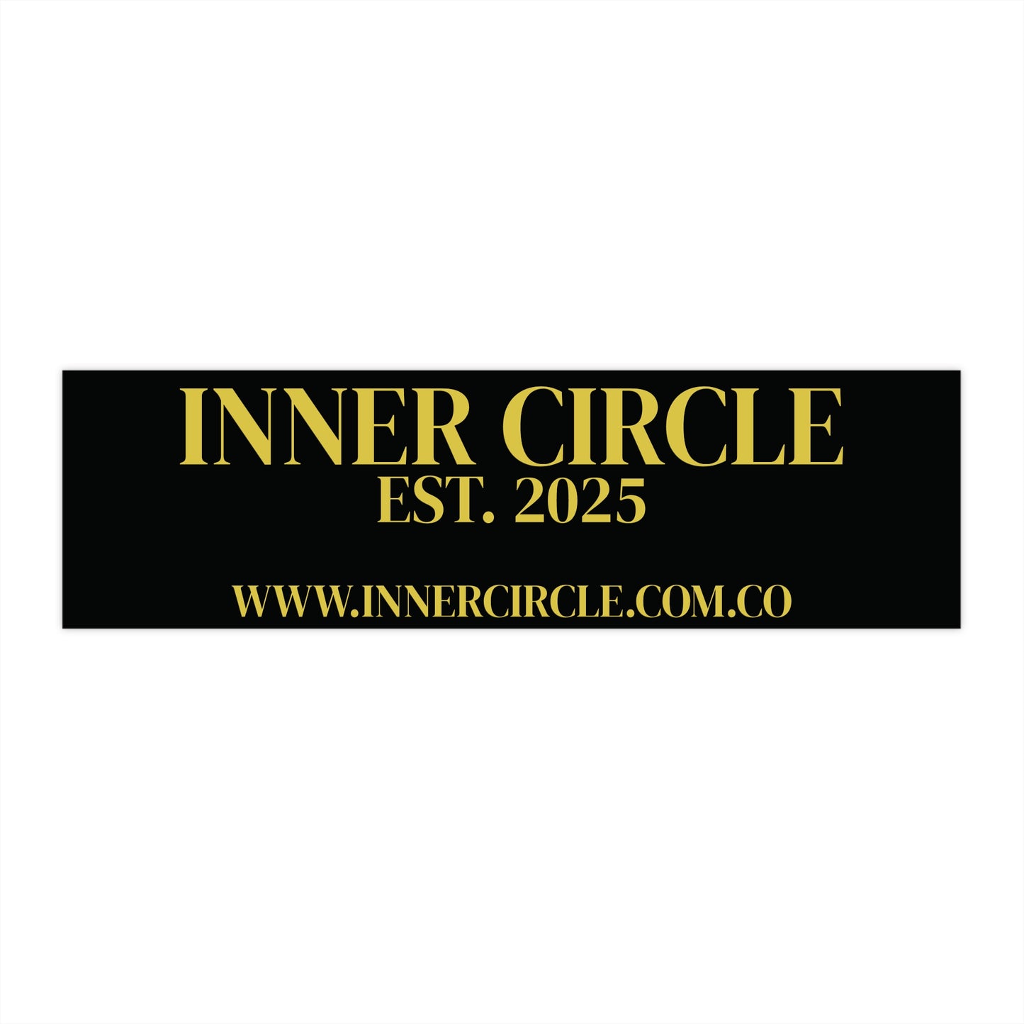 EXCLUSIVE INNER CIRCLE Sticker